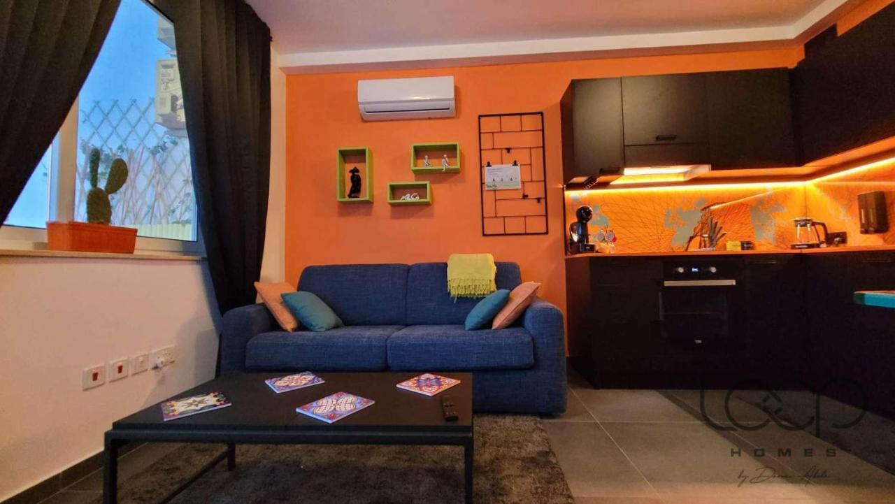Modern - 50 M From Sea - Free Wi-Fi - Super Cool - Terrace - Fully Air-Conditioned St. Paul's Bay Luaran gambar